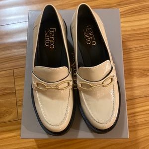 Franco Sarto platform lug sole loafers gently used